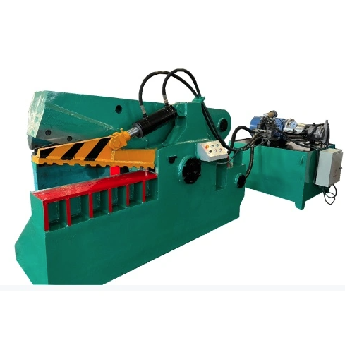 Efficient crocodile shearing machine