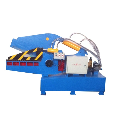 Integrated crocodile shearing machine