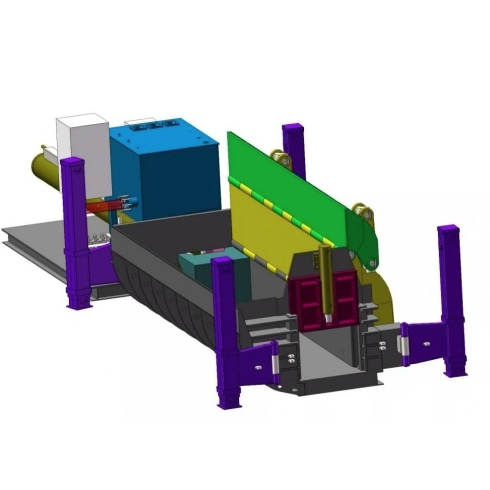 Scrap Car Frame Baler