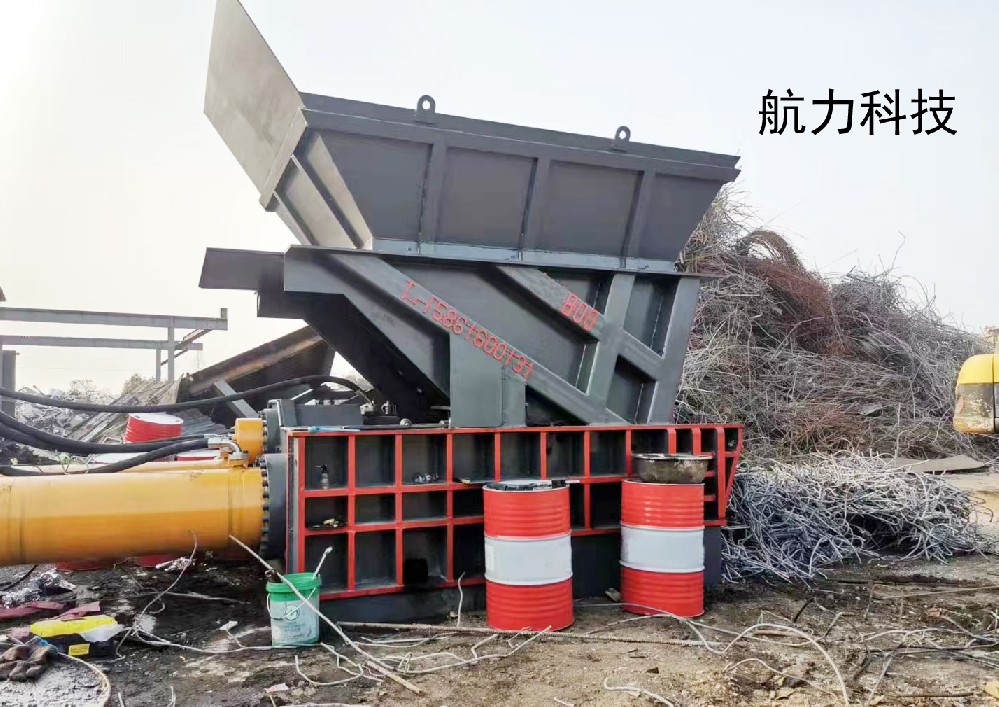 Scrap steel container shear,scrap metal shear