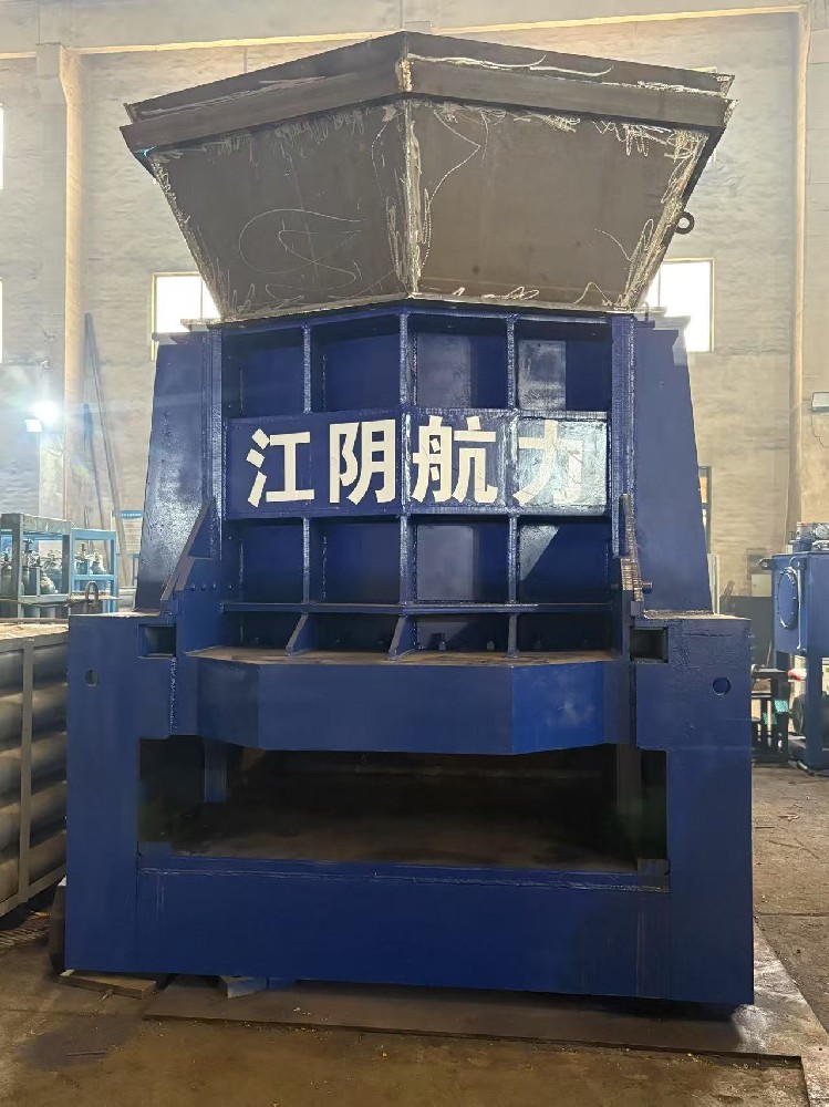 Detachable metal scrap shear(container shear) machine shipped to Europe