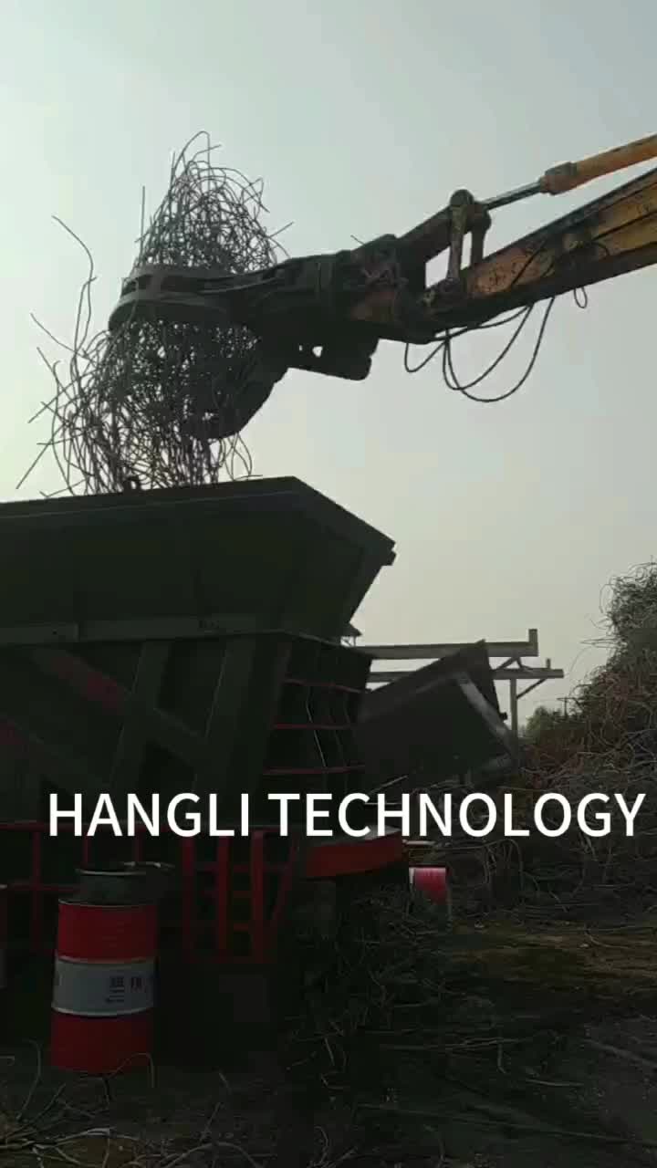 scrap metal shear container shear