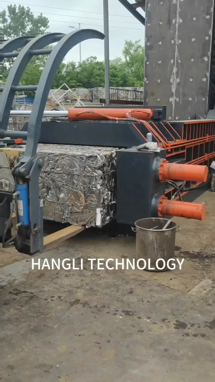 hydraulic baling press packing machine