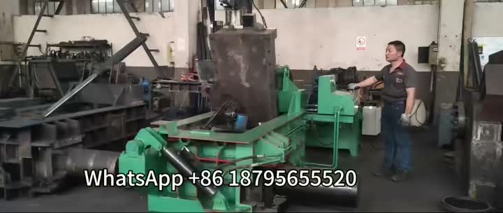 scrap metal baler