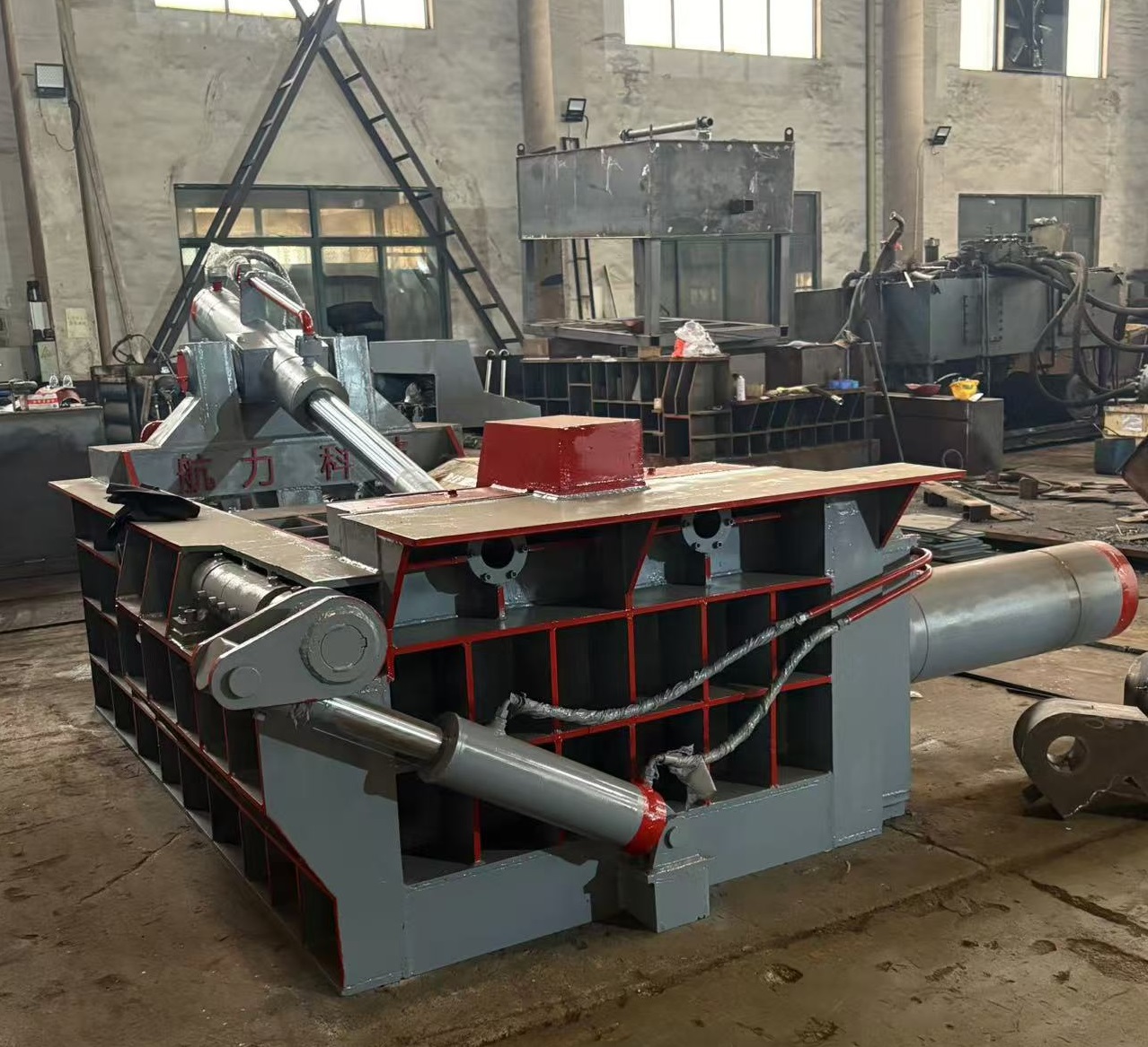 scrap metal baler scrap steel baler, scrap iron baler